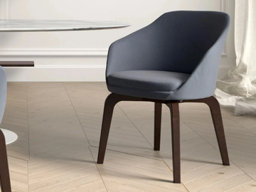 NICKY - Fabric easy chair with armrests by Tremolada - view 2