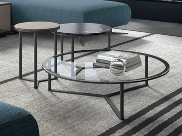 ROD - Round custom handmade coffee table by Tremolada - view 2