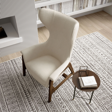 ROSALIA - Bergere fabric armchair with armrests by Tremolada - view 3