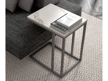 SQUARE - Handmade rectangular side table by Tremolada - view 2