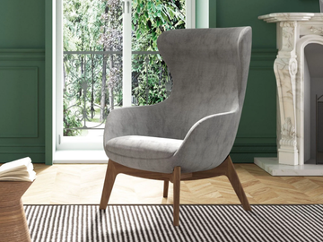 TAYLOR - Bergere armchair with armrests by Tremolada - view 2