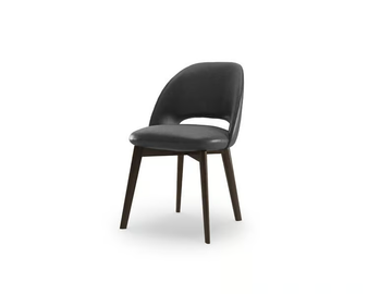 VIVIAN - Upholstered leather chair by Tremolada - view 3