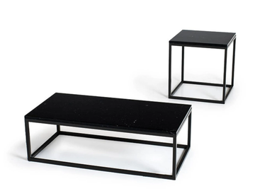 SQUARE - Rectangular handmade coffee table by Tremolada - view 3