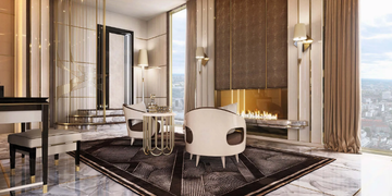 AUDREY - Round marble bistro side table by Turri - view 3
