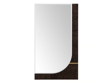 ECLIPSE - Rectangular wall-mounted wooden mirror by Turri - view 2