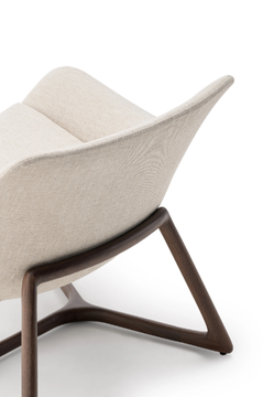 HARP - Fabric armchair by Turri - view 3