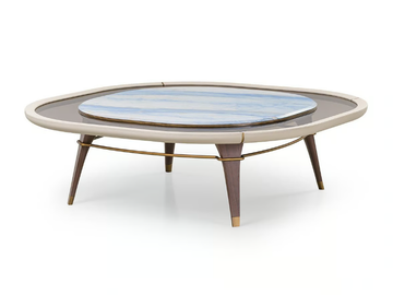 MELTING LIGHT - Square coffee table by Turri - view 2