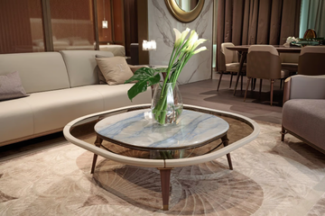 MELTING LIGHT - Square coffee table by Turri - view 3