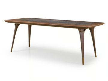 MELTING LIGHT - Rectangular table by Turri - view 3