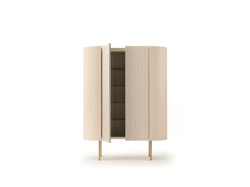 ROMA - Wooden highboard with doors by Turri - view 3