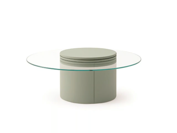 ROMA - Glass coffee table by Turri - view 3
