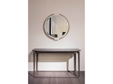 VINE - Round wall-mounted mirror with integrated lighting by Turri - view 3