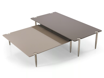 ZERO - Wooden coffee table by Turri - view 3