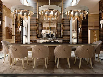 VOGUE - Upholstered leather chair by Turri - view 2