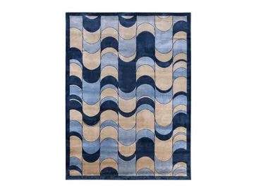ECLIPSE - Patterned rectangular handmade rug by Turri - view 2