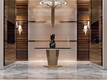 VOGUE - Marble contract table by Turri - view 2