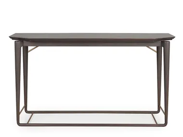 VINE - Rectangular solid wood console table by Turri - view 2