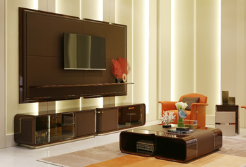 MADISON - Low square wooden coffee table by Turri - view 3