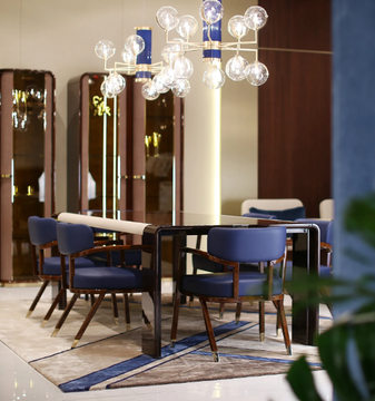 MADISON - Rectangular wooden table by Turri - view 3