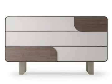 SOUL - Wooden chest of drawers by Turri - view 2