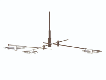 ZERO - Metal chandelier by Turri - view 2