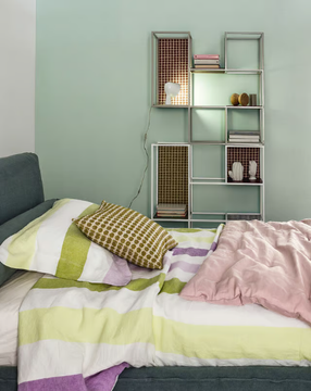 ADA - Single bed with upholstered headboard by Twils - view 3