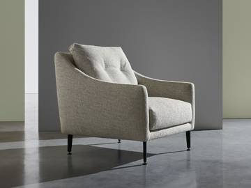 ASCOT - Fabric armchair with armrests by Twils - view 2