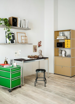 USM HALLER - Rectangular linoleum table by USM - view 3
