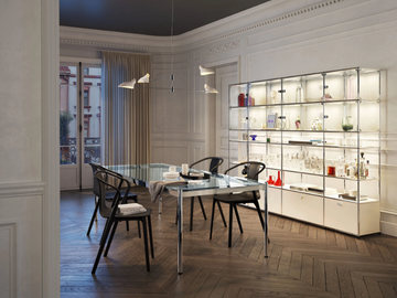 USM HALLER TABLE - Dining table by USM - view 2