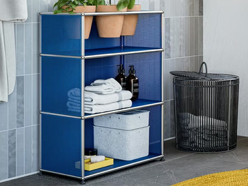 USM HALLER - Sectional steel bookcase by USM - view 2