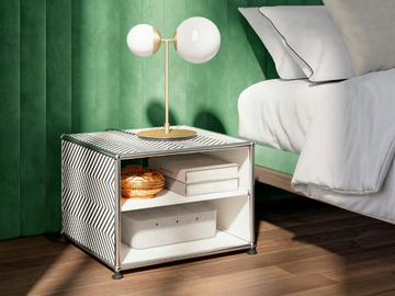 ZIGZAG - Metal coffee table / bedside table by USM - view 2