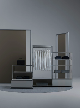 USM HALLER E - Sectional custom walk-in wardrobe by USM - view 3