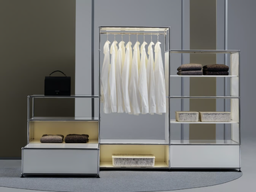 USM HALLER E - Sectional custom walk-in wardrobe by USM - view 2