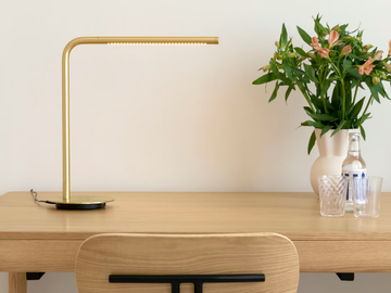 OMNI - LED brass desk lamp by Umage - view 3