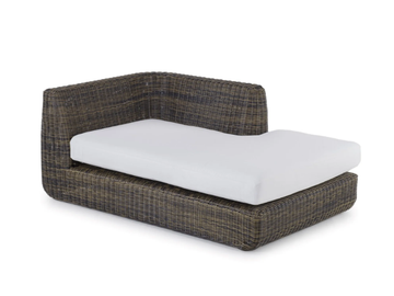 AGORÀ - WaProLace® Garden daybed by Unopiù - view 2