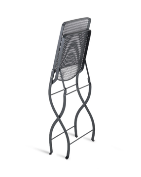 AURORA - Folding wrought iron garden chair by Unopiù - view 3