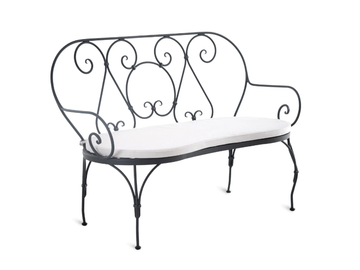 AURORA - 2 seater iron garden sofa by Unopiù - view 2