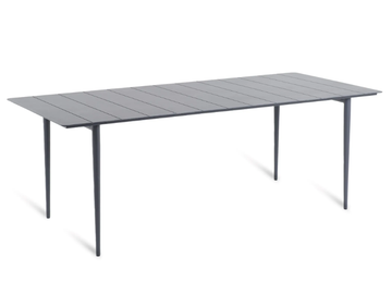 EXPERIENCE - Rectangular aluminium garden table by Unopiù - view 2