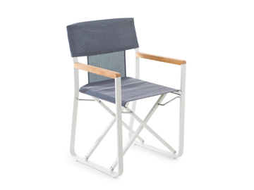 PEVERO - Folding chair in aluminum and technical fabric by Unopiù - view 2