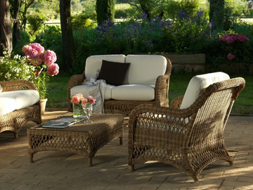 OLIMPIA - 2 seater WaProLace® garden sofa by Unopiù - view 3
