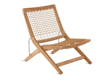 SYNTHESIS - Folding teak deck chair by Unopiù - view 2