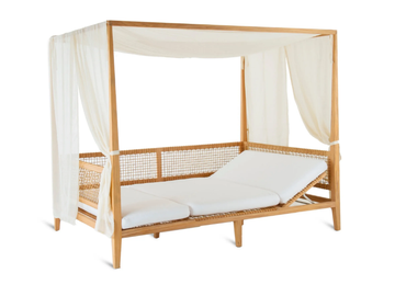 SYNTHESIS - Canopy teak garden bed by Unopiù - view 2