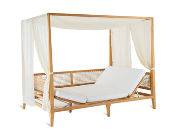 SYNTHESIS - Canopy teak garden bed by Unopiù - view 3