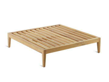 SYNTHESIS - Teak coffee table / garden pouf by Unopiù - view 3