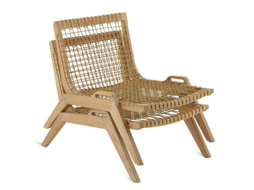 SYNTHESIS - Teak garden armchair by Unopiù - view 3