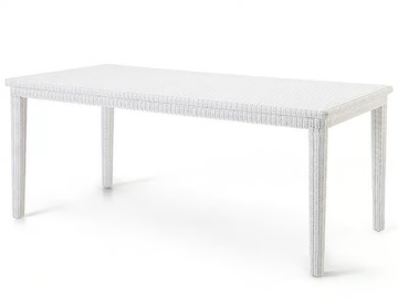AGORÀ - Rectangular WaProLace® table by Unopiù - view 3