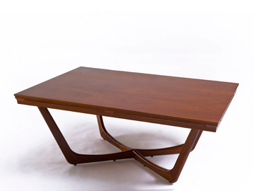 C'EST LA VIE - Extending rectangular mahogany coffee table by Unopiù - view 2