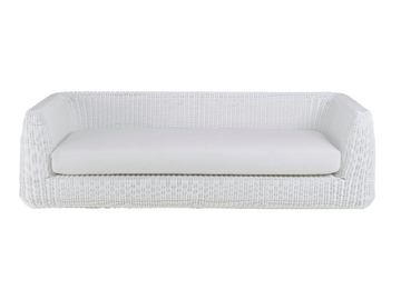 AGORÀ - 3 seater WaProLace® garden sofa by Unopiù - view 3