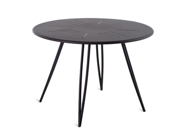 ARIETE - Round iron garden table by Unopiù - view 2