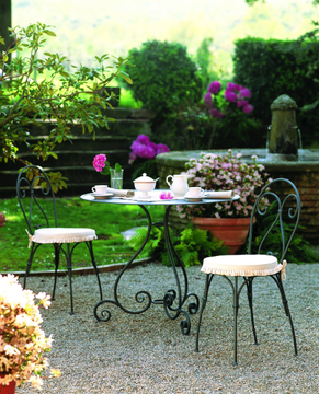 AURORA - Iron garden chair by Unopiù - view 3